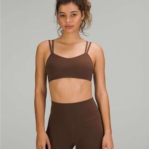 Lululemon Like a Cloud Loneline Bra *Light Support B/C Cup, Java, size 6